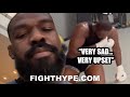 HEARTBROKEN JON JONES FIRST WORDS ON TEARING HIS PECTORAL TENDON &amp; PULLING OUT OF STIPE MIOCIC FIGHT
