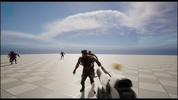 UE5 Zombies Test with Damage