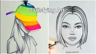 Satisfying Art Videos 🎨 #Art #Artwork #Painting #Drawing #Satisfying #Diy #Cartoon