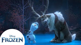 Olaf Retells the Story of Disney's Frozen | Frozen