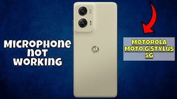 Microphone not working Motorola Moto G Stylus 5g || Solve microphone issue || Microphone problem