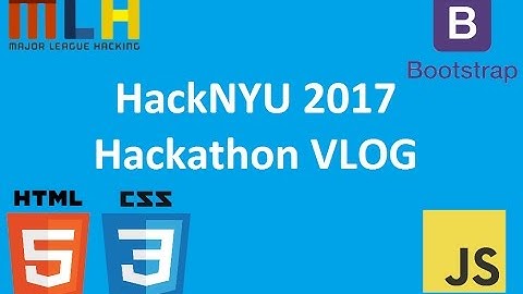 HackNYU 2017 Hackathon VLOG