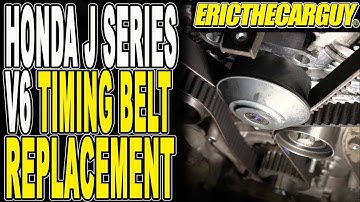 Honda J Series V6 Timing Belt Replacement