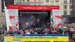 St George's Day Celebration in Trafalgar Square