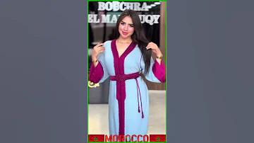 موضة وجمال المغربيات أجمل نساء الكون Caftan مغربية قفطان 2025 Caftan Marocain 