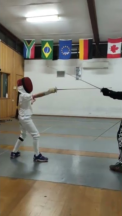 On guard! Ready? FENCE! #shorts #sports #fun