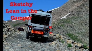 Sunrader Overland Camper on Mosquito Pass, CO