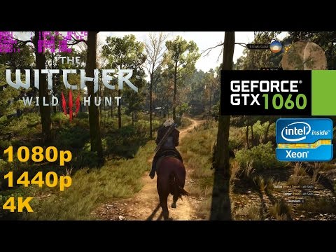 GTX 1060 | The Witcher 3 [Xeon E3 1231v3] 1080p, 1440p, 4K