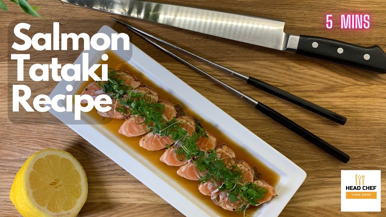How To Say Salmon In Japanese Secrets of the Perfect Japanese Salmon Recipe Tataki - YouTube