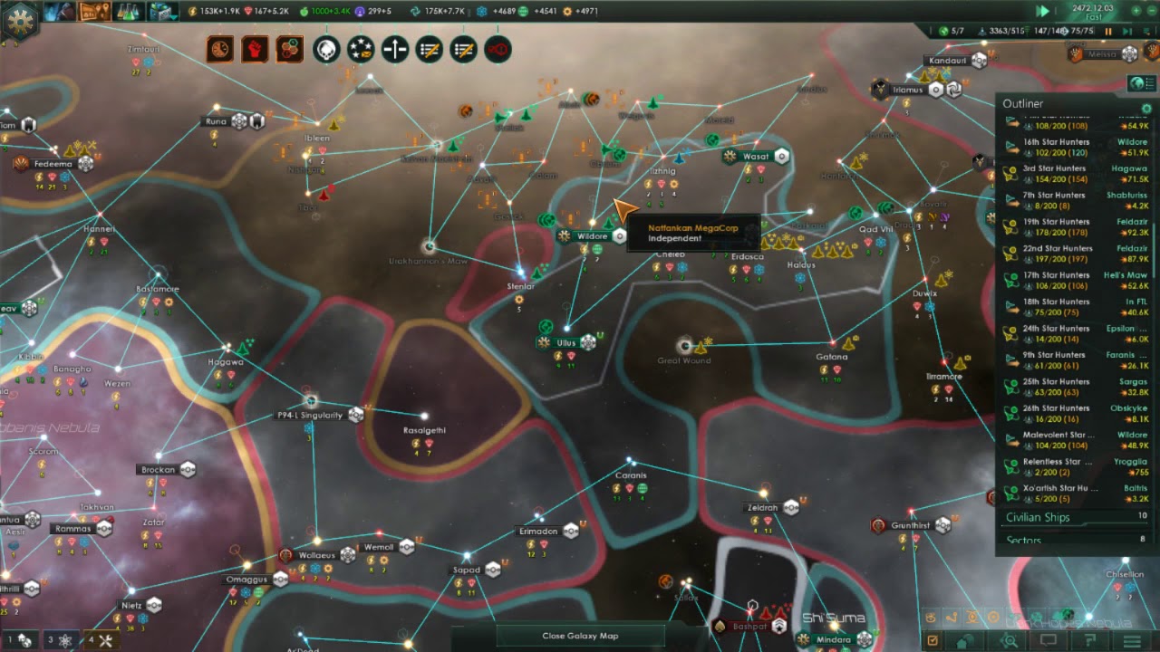 Stellaris: Natfankan MegaCorp #37 - Goodbye, Enemy Fleets