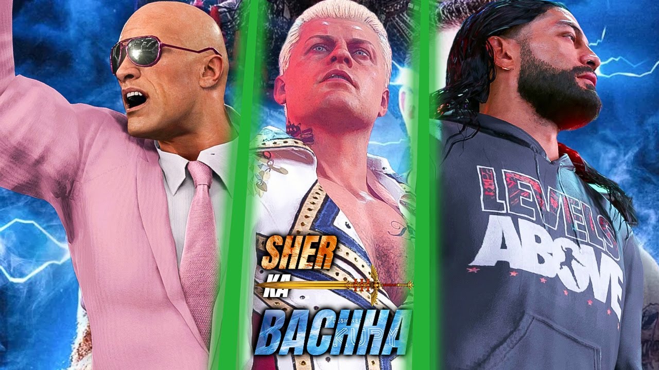WWE 2K23 Live Stream - Sher Ka Baccha Roman Reigns VS Cody Rhodes