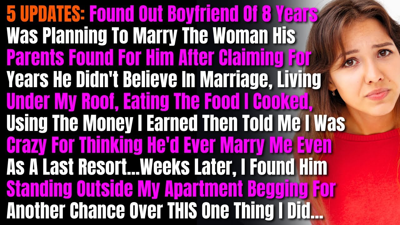 5 ОБНОВЛЕНИЙ: выяснилось, что парень, с которым они прожили 8 лет, планировал жениться на женщине...