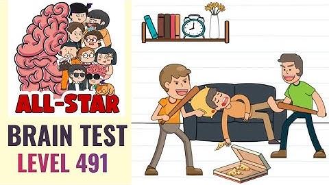 Brain Test All Star Level 491 | What happened here? Who did this?! | Walkthrough