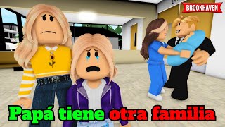 PAPÁ TIENE OTRA FAMILIA | Roblox Brookhaven rp | Mini Pelicula - Historia de Roblox