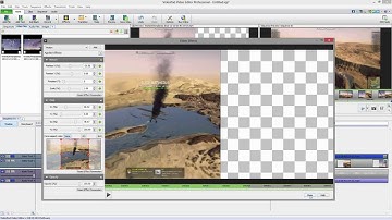 VideoPad Video Editor (3.xx) Free Split-Screen Tutorial [Deutsch]