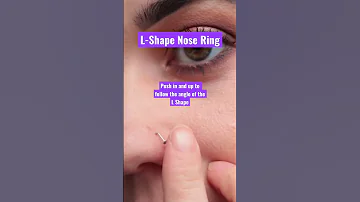 L-Shape Nose Rings