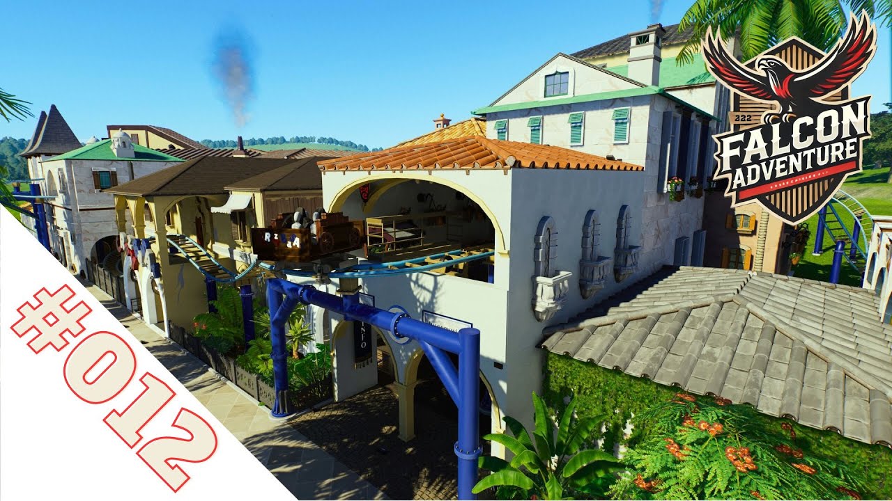 Der Basar kann öffnen! / Falcon Adventure (Sandbox) /  Part #012 / Planet Coaster 2