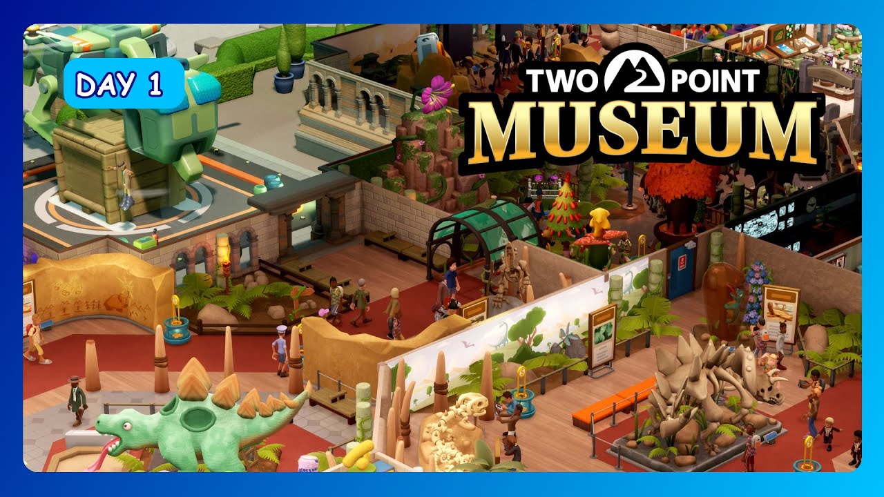 Two Point Museum - First Impressions and Gameplay - YouTube