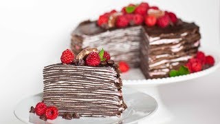 Очень вкусный и нежный блинный торт Очень вкусный и нежный блинный торт
