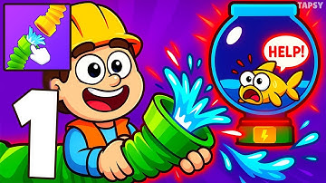 💧Flow Legends Gameplay Walkthrough Part 1 – Fix the Pipes! (Android,iOS)
