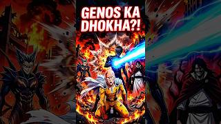 Saitama 😱 Genos Betrayal#OnePunchMan #Saitama #AnimeEdit #Genos #Shorts