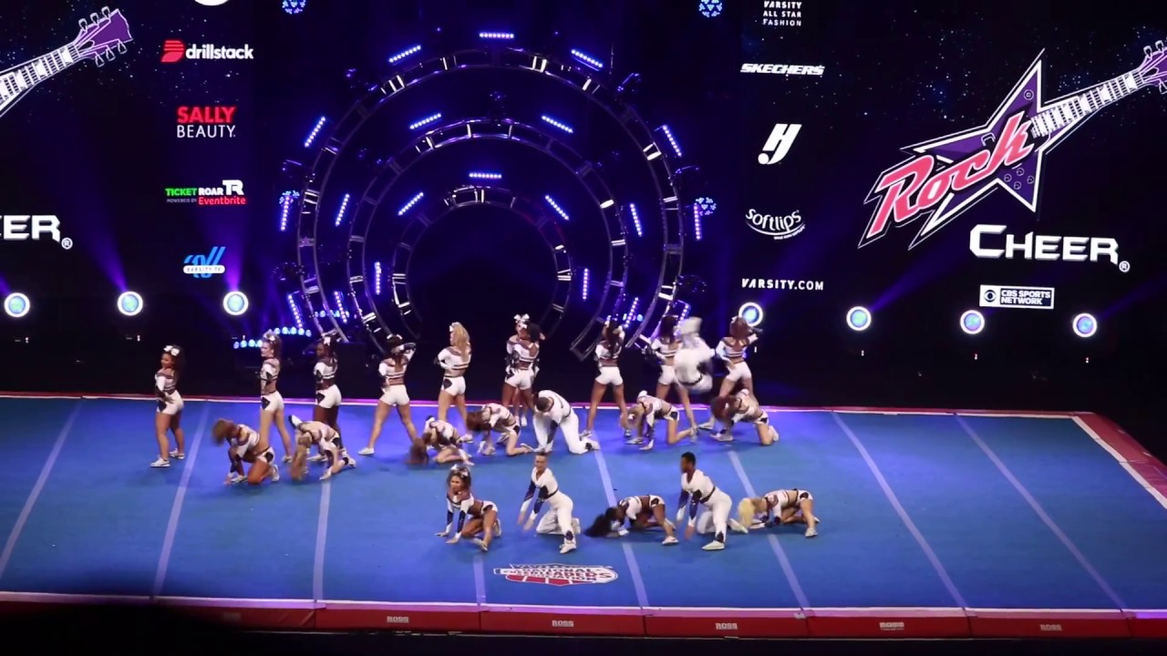 Rockstar Cheer Rolling Stones NCA 2018 Day 2