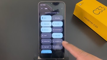 Realme C33 me Notification bar kaise customise kare || How to Change Notification Bar Layout