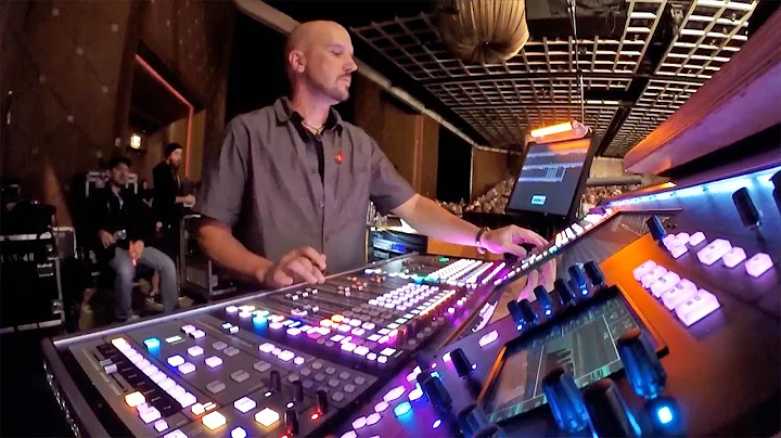 Brian Montgomery: Monitors for Santana on SSL Live...