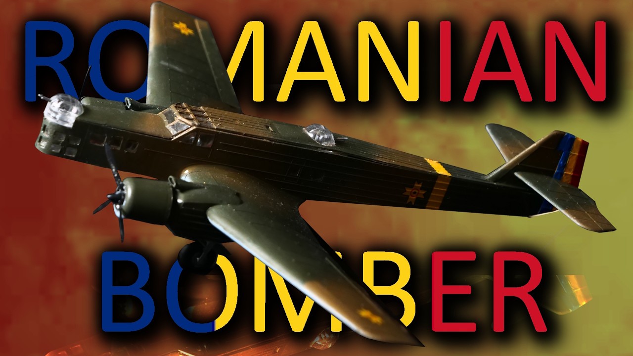 Romanian Bomber - Bloch MB210 Smer / Heller 1/72 Full Build - YouTube