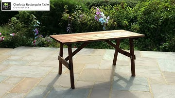 Charlotte Rectangular Table by Zest (Animated Assembly Guide)