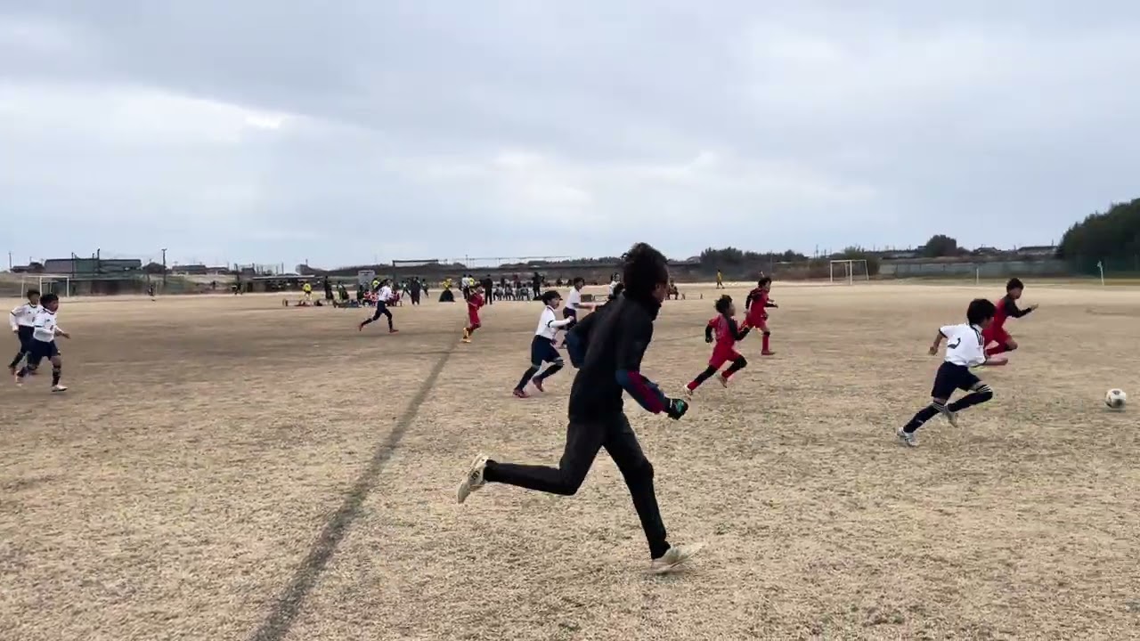 ひたちなか市選手権大会U-12  2026.2.21  VS  佐野SSS  前半