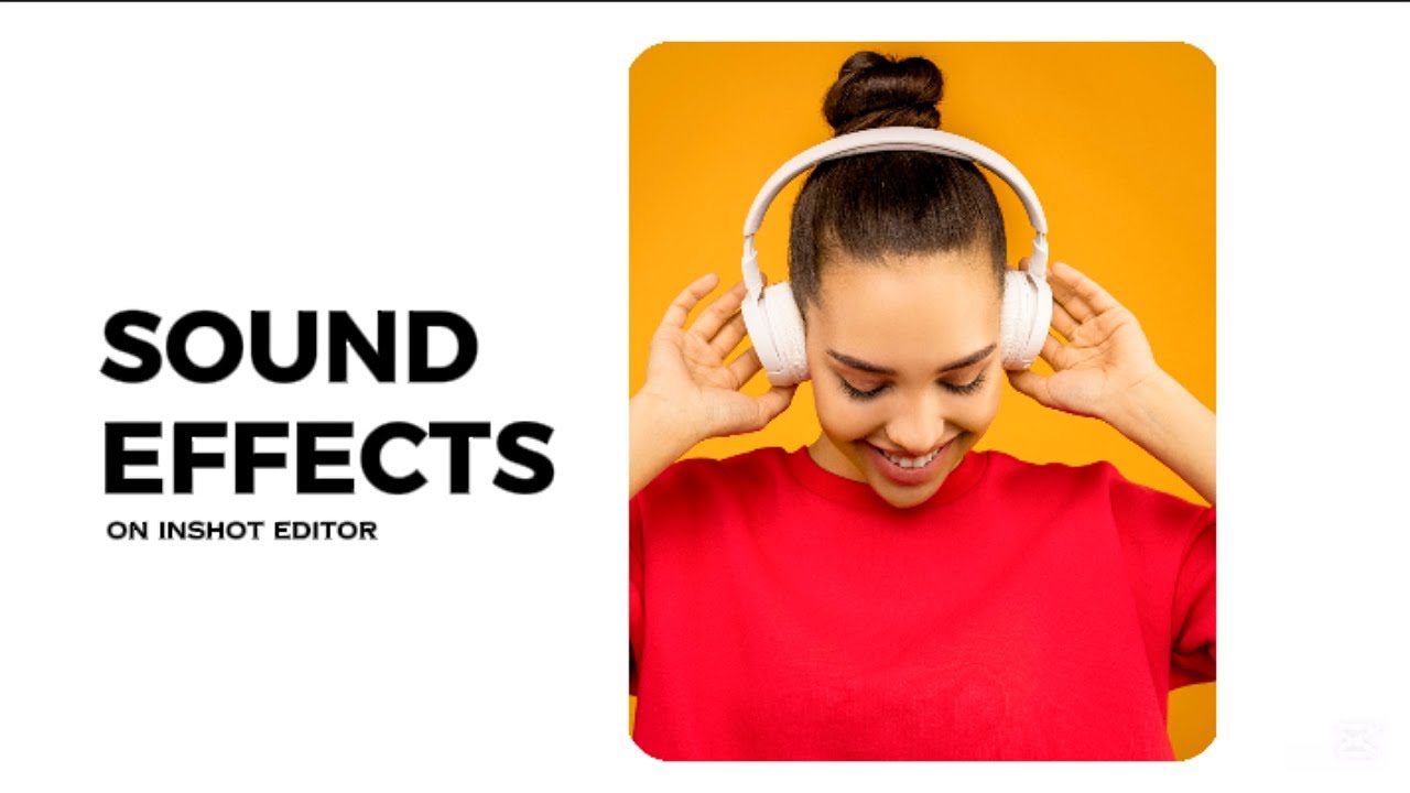 How to add sound effects to a video on inshot