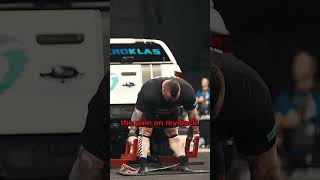 Eddie Hall thought he broke his spine deadlifting😳