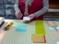 How to make a House Block using 5" squares - Quilting Tips & Techniques 065