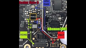 Xiaomi Redmi Note 8 Battery Connector Jumper Ways