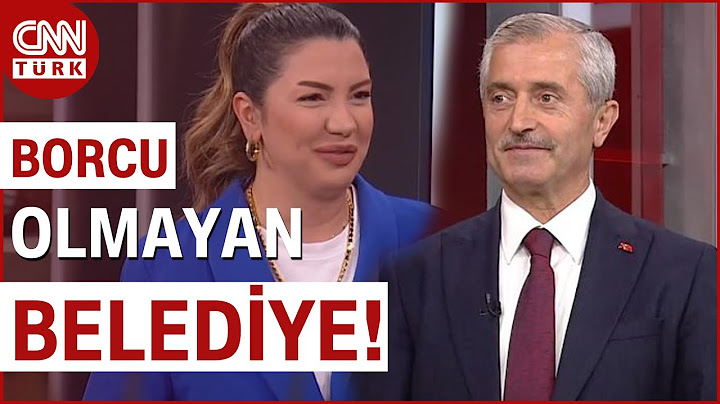 Şahinbey Belediye Başkanı Mehmet Tahmazoğlu CNN TÜRK'ün Konuğu: "Hiç Borcu Olmayan Bir Belediyeyiz"
