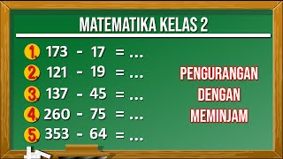 Belajar Pengurangan Kelas 2 SD | Cara Pengurangan dengan Mudah