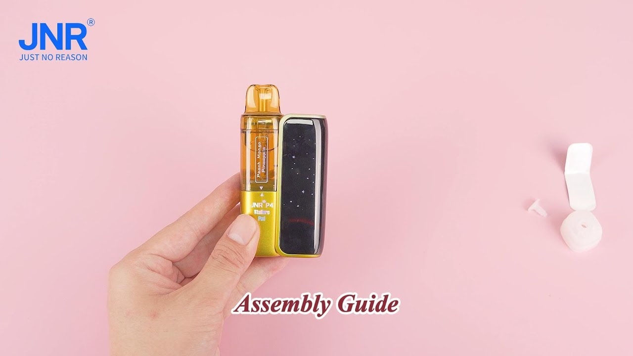 JNR 100K P4 StellarcInstallation & Usage GuideRefillable Pod VapeJNR Vape64ml & 410ml JNR 100K P4 StellarcInstallation & Usage GuideRefillable Pod VapeJNR Vape64ml & 410ml
