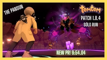 The Pansun - Galios Mythical Lair - Solo run #1 Temtem 1.8.4 [NEW PR]