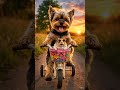 Would You Ride With Mano? #ai #aidog #aivideo #yorkie #yorkshire #funny #cutedog #funnyvideo