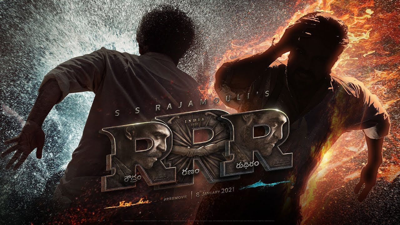 RRR Motion Poster   Telugu  NTR Ram Charan Ajay Devgn Alia Bhatt Olivia Morris  SS Rajamouli