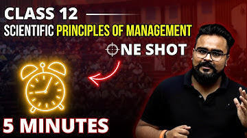 SCIENTIFIC PRINCIPLES OF MANAGEMENT class 12 Business studies ONE SHOT | chapter 2 bst