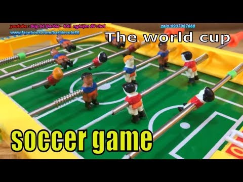 Đồ Chơi Bóng Đá Mini 2 Người , Soccer Game Play Funny - Youtube