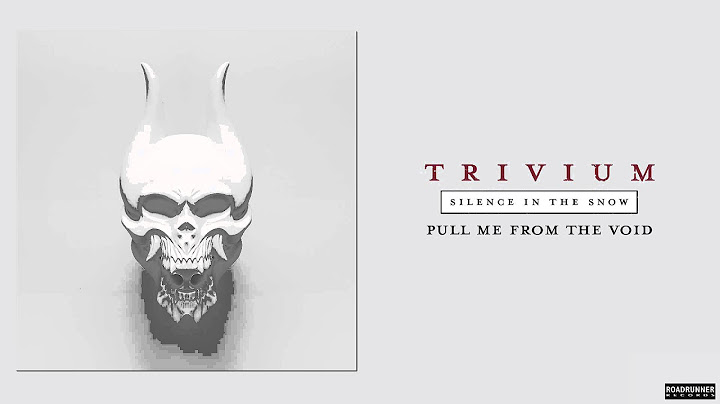 Trivium - Pull Me From The Void (Audio)
