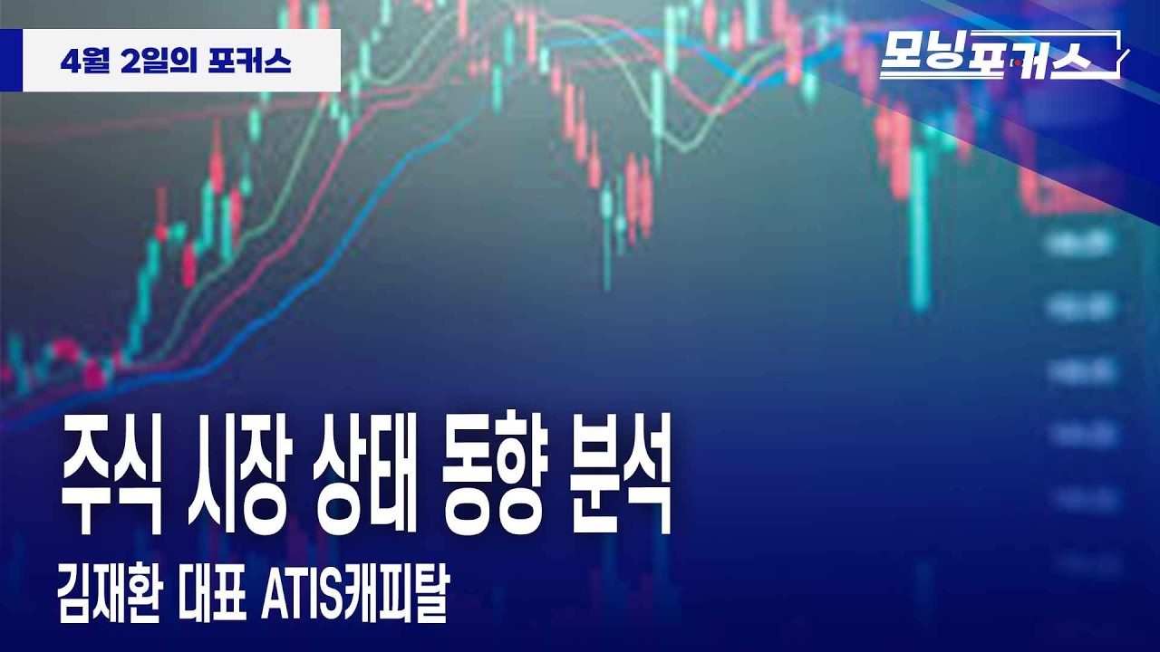 [모닝포커스]  데일리 브리핑 - 주식시장 상태 동향 붆석  : 김재환 대표 ATIS캐피탈