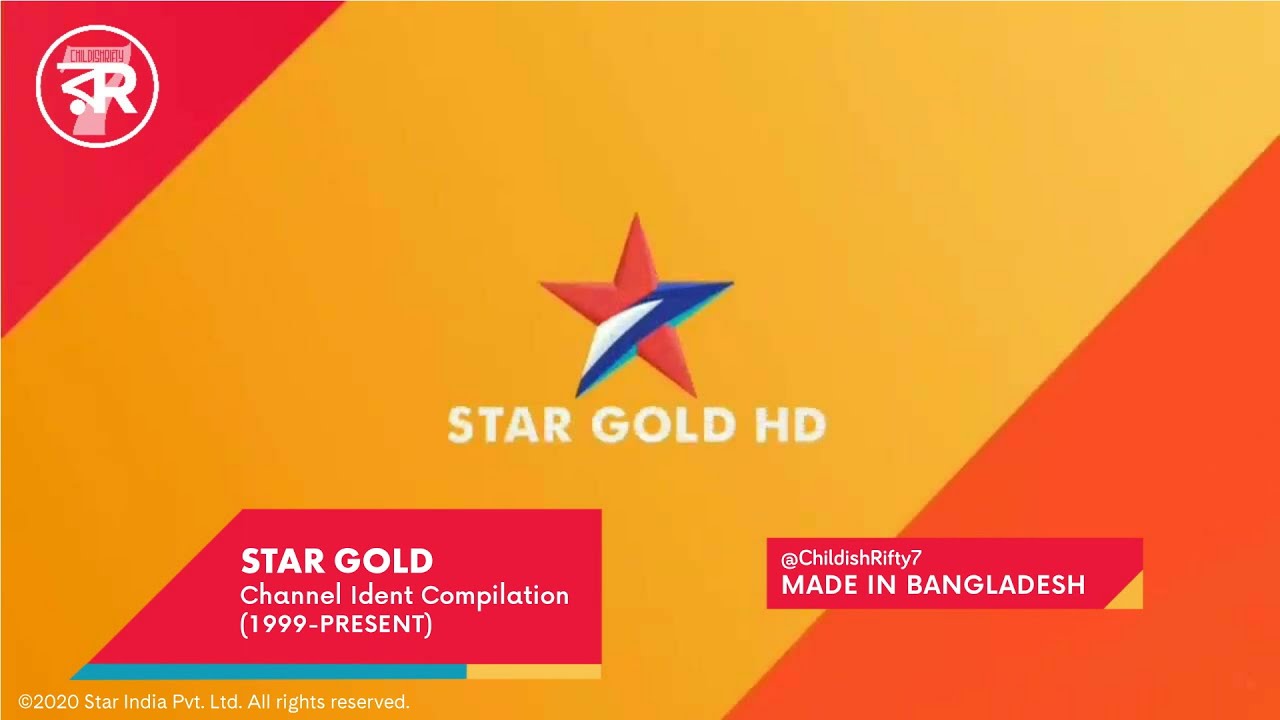 STAR GOLD Channel Ident Compilation (1999Present) CRS Studios TV