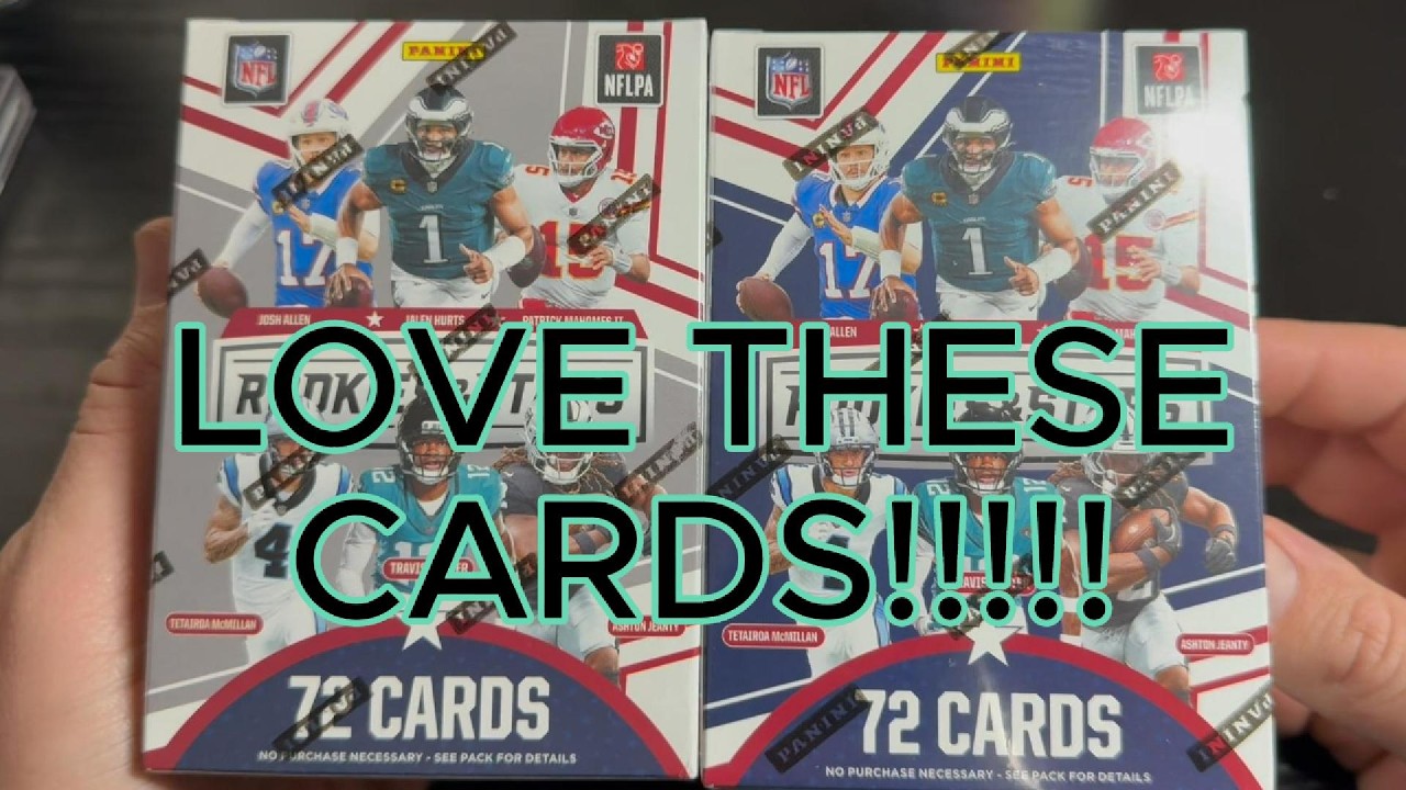 These Rookies and Stars Football Cards are Awesome!!!