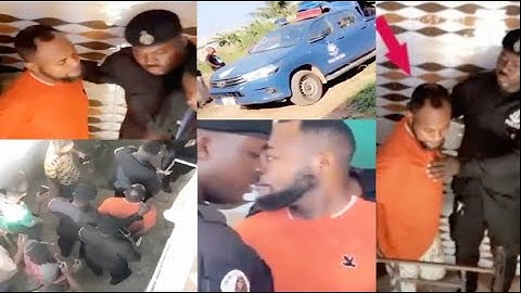 shocking! how a Nigerian man was arrested for ch0pp!դg 5 bօyֆ trumu at swadru Ghana