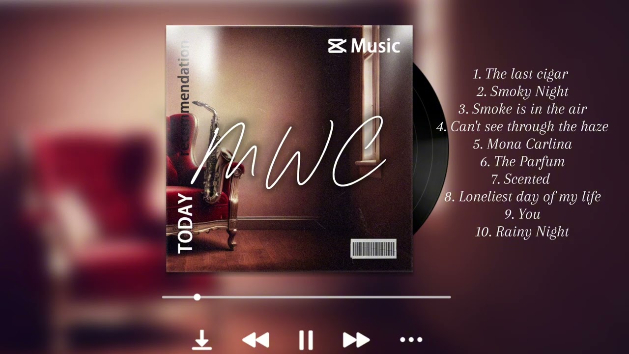 Saxophone Instrumental Music The Cigar Night and The Music