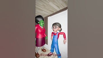 When Cowardly Tani Turned Off The Lights  in Scary Teacher 3D #shorts